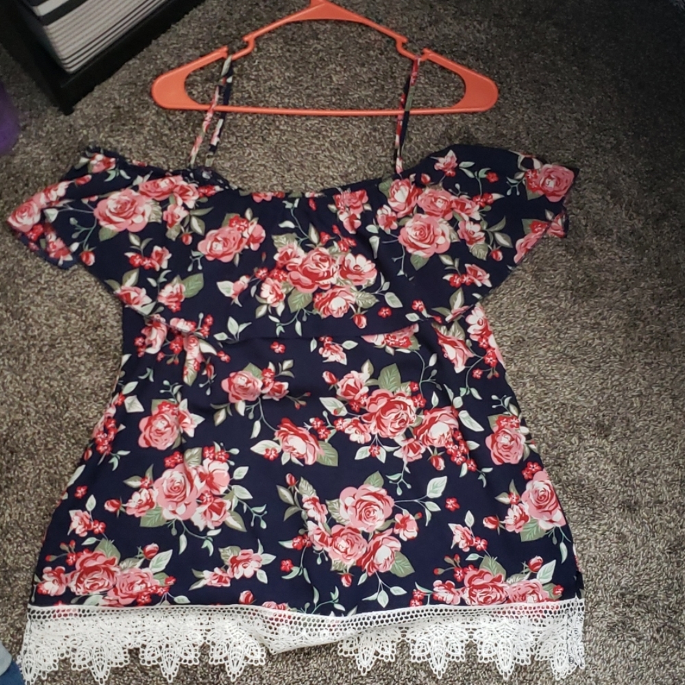 Floral blouse